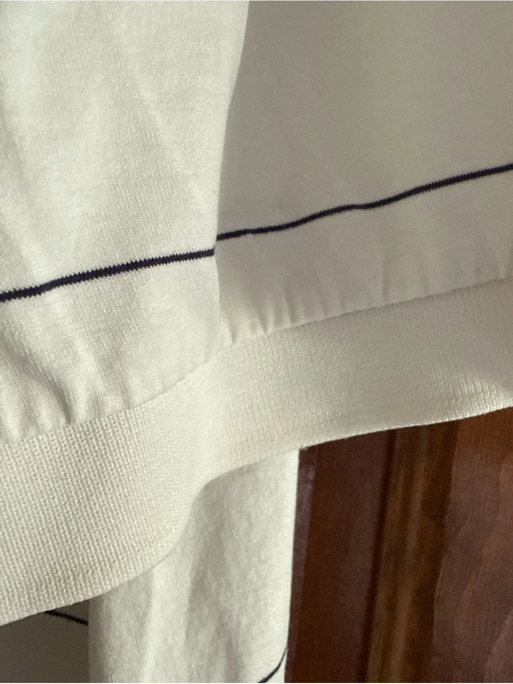 Polo Golf Ralph Lauren 100% PIMA Cotton Striped Polo Shirt  Logo Large